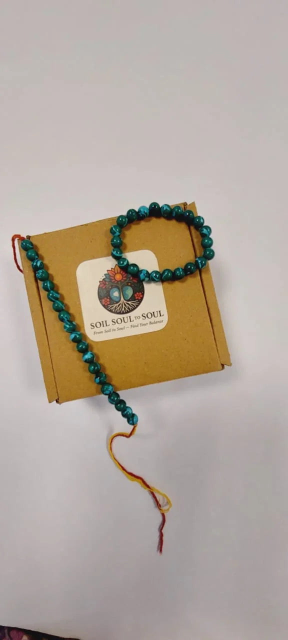 Green Bracelet And Rakhi