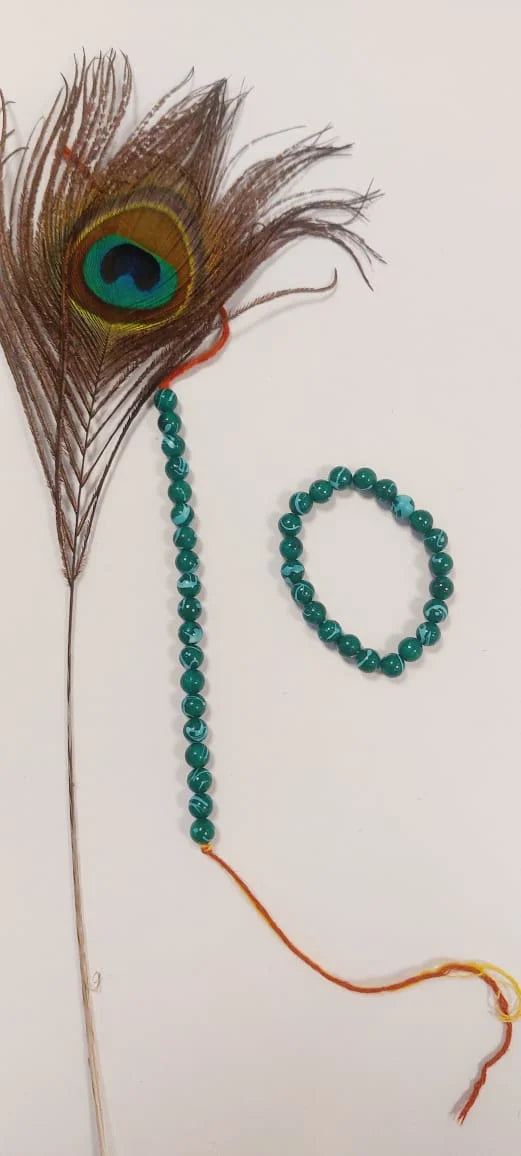 Green Bracelet And Rakhi