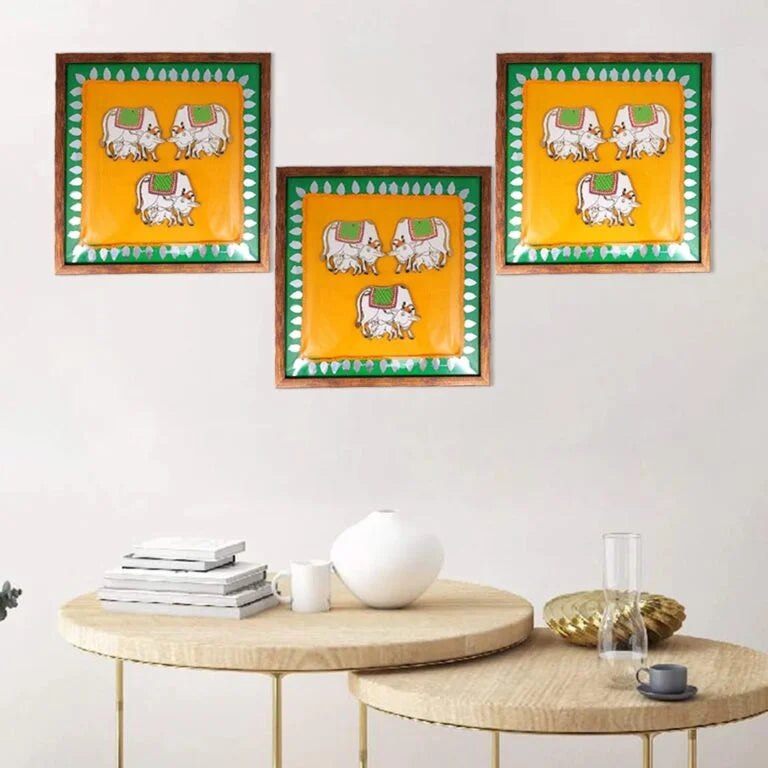 Traditional Cow & Calf Wall Art