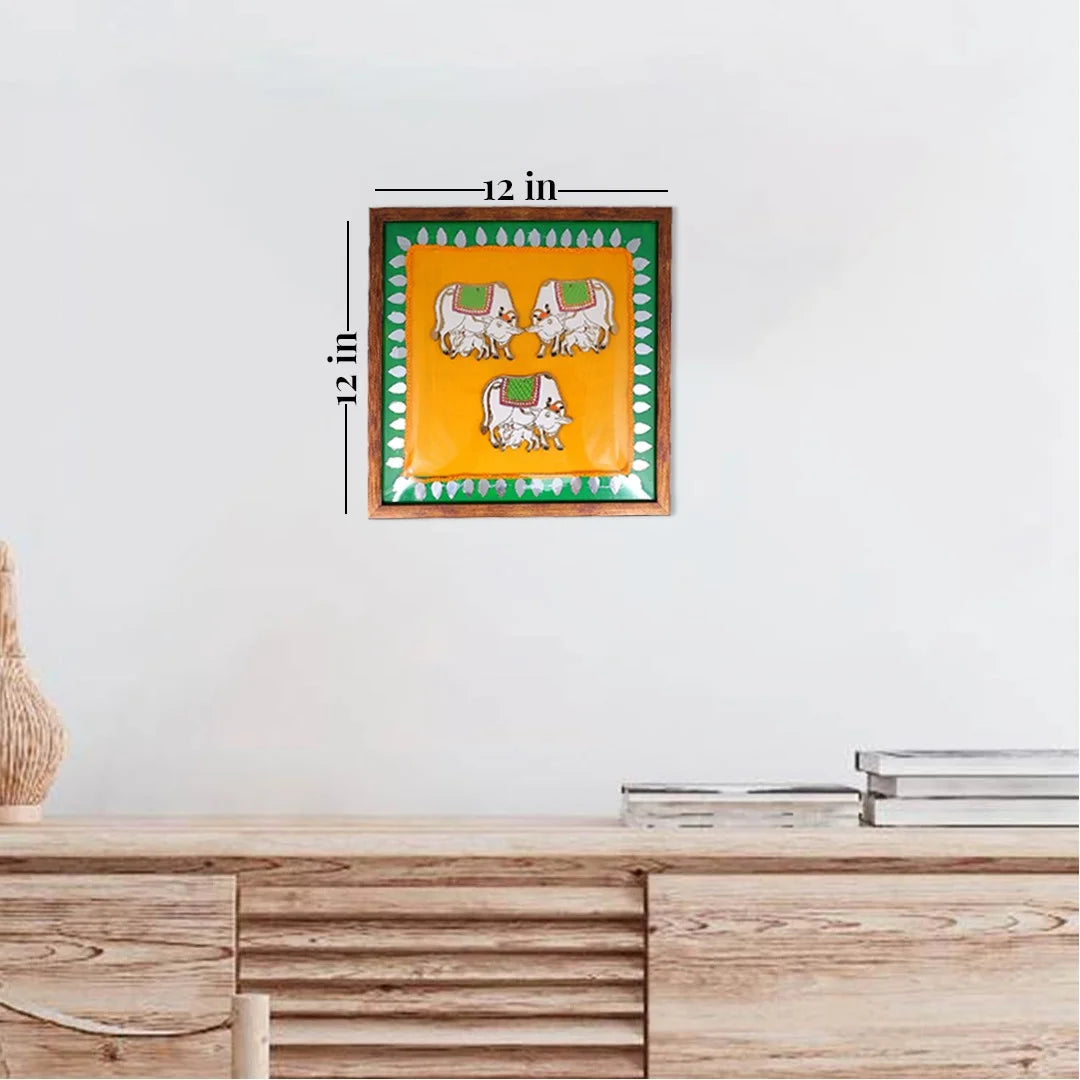 Traditional Cow & Calf Wall Art